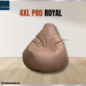 4XLPRO Royal Cream Bean Bag