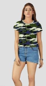 CAMOUFLAGE CROP TOP