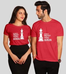 COUPLE T-SHIRT ALWAYS PROTECT YOU QUEEN TRUST YOU KING