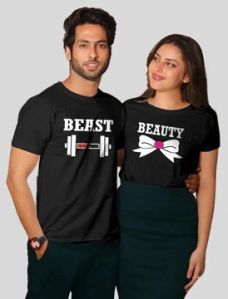 COUPLE T-SHIRT BEAUTY BEAST