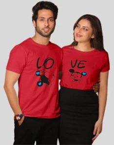 COUPLE T-SHIRT LOVE MICKEY MINNIE