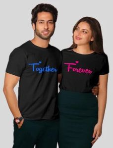 COUPLE T-SHIRT TOGETHER FOREVER