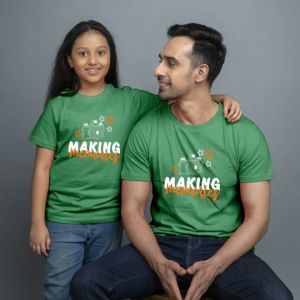 DAD & DAUGHTER T-SHIRT MAKING MEMORIES