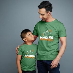 DAD & SON T-SHIRT MAKING MEMORIES