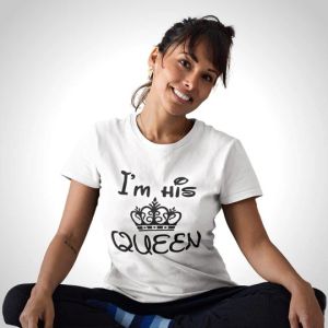 I AM HIS QUEEN WOMEN'S T SHIRT