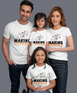 MOM DAD DAUGHTER & DAUGHTER T-SHIRT MAKING MEMORIES