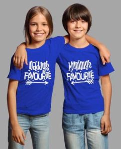 SIBLING T-SHIRT MUMMY DADDY'S FAVOURITE