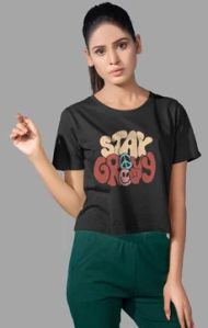 STAY GROOVY CROP TOP