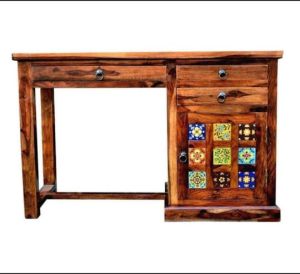 Wooden Study Table, Shape : Rectangular