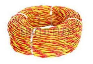 Red & Yellow Copper Flexible Cable For Electrical Industry