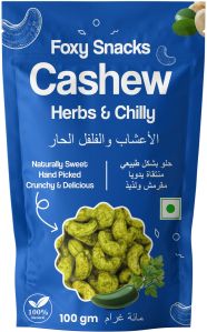 Herb & Chilly Roasted Cashews