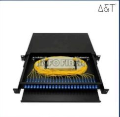 24 Port Fiber Optic Patch Panel For Industries