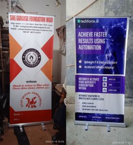 Roll Up Standee Printing Services For Banner, Project