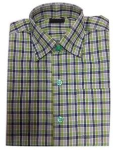 Cotton Checked School Uniform Shirt All Sizes, Gender : Boys, Girls