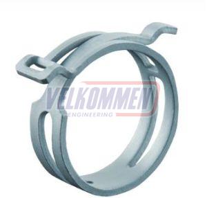 Automatic Polished Metal Spring Band Clamp For Industrial