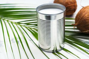 Canned Coconut Milk, Form : Liquid