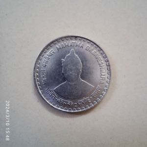 Polished Mahatma Buvasvararm Metal Coin, Shape : Round