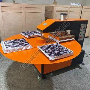 Four Station Heat Press Machine For Industrial