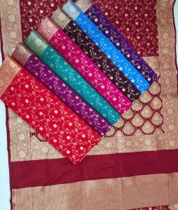 Banarasi Semi Katan Soft Silk Saree