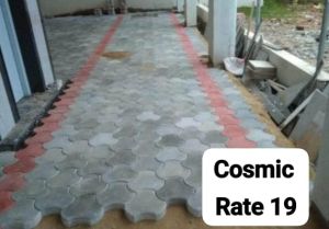 Concrete Triangular Cosmic Paver Block For Floor