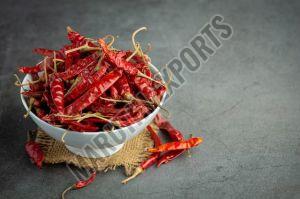 With Stem Fatki Dry Red Chilli For Spices, Cooking