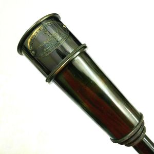 Antique Solid Nautical Brass Telescope