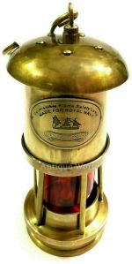 Nautical Antique Brass Minor Oil Lamp