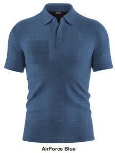 Mens's Dotted Polo T Shirt