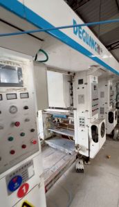 Automatic Electric Rotogravure Printing Machine, Condition : Used