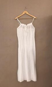 Sleeveless Cotton Beach Wear Dress