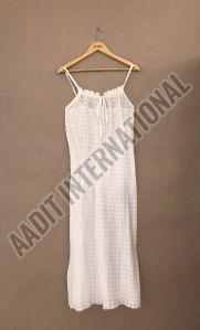 Sleeveless Cotton Beach Wear Dress, Gender : Female