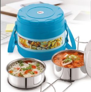 Hot Club Insulated Tiffin 2 Containers