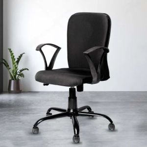 Fabric Black Office Chair