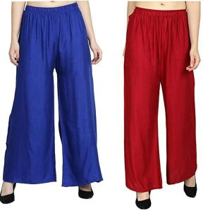 Cotton Ladies Plain Palazzo Pants