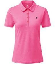 Cotton Plain Ladies Polo T-shirts, Sleeve Style : Short Sleeve