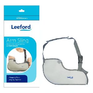 Leeford Pouch Arm Sling For Men and Women, Comfortable Fit To Support Healing