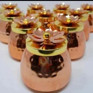 Copper Finish Dry Fruit Jar