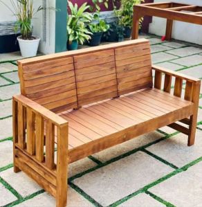 wooden sofa set