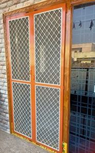 Aluminium Grill Mesh Door