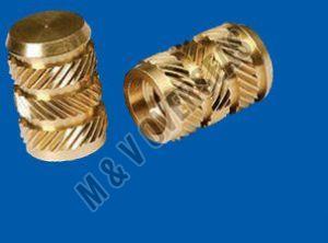 Polished Brass Ultrasonic Inserts For Industrial