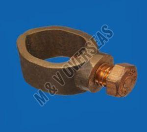 Polished Bronze Ground Rod Clamps For Industrial