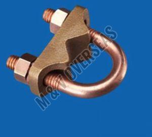 Copper U Bolt Ground Clamps For Pipe Fittings