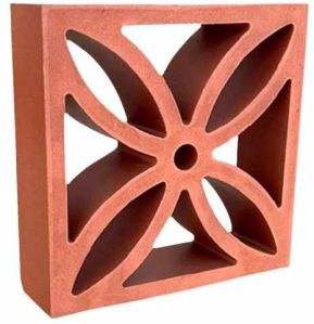 Flower Terracotta Clay Jali