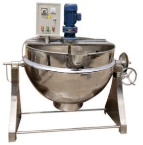 Stainless Steel Paste Kettle, Color : Silver