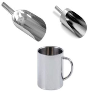 Polished Stainless Steel Pharma Scoop For Pharmaceutical Industry