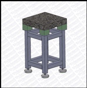 Shock Resistant Table/ Platform, Series: Dit-e/01, Certification : Iso 9001:2008