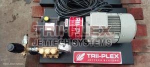 Triiplex Automatic Electric Hydro Test Pump For Industrial Use