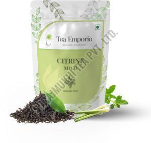 Blended Natural Citrine Mild Green Tea For Home, Office, Restaurant, Hotel