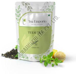 Organic Blended Tulsi Green Tea, Certification : FSSAI Certified