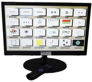 24Inch LED Vision Chart For Clinic, Eye Sight Check Up